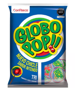 Globo Pop Triple Sabor x 24 UND